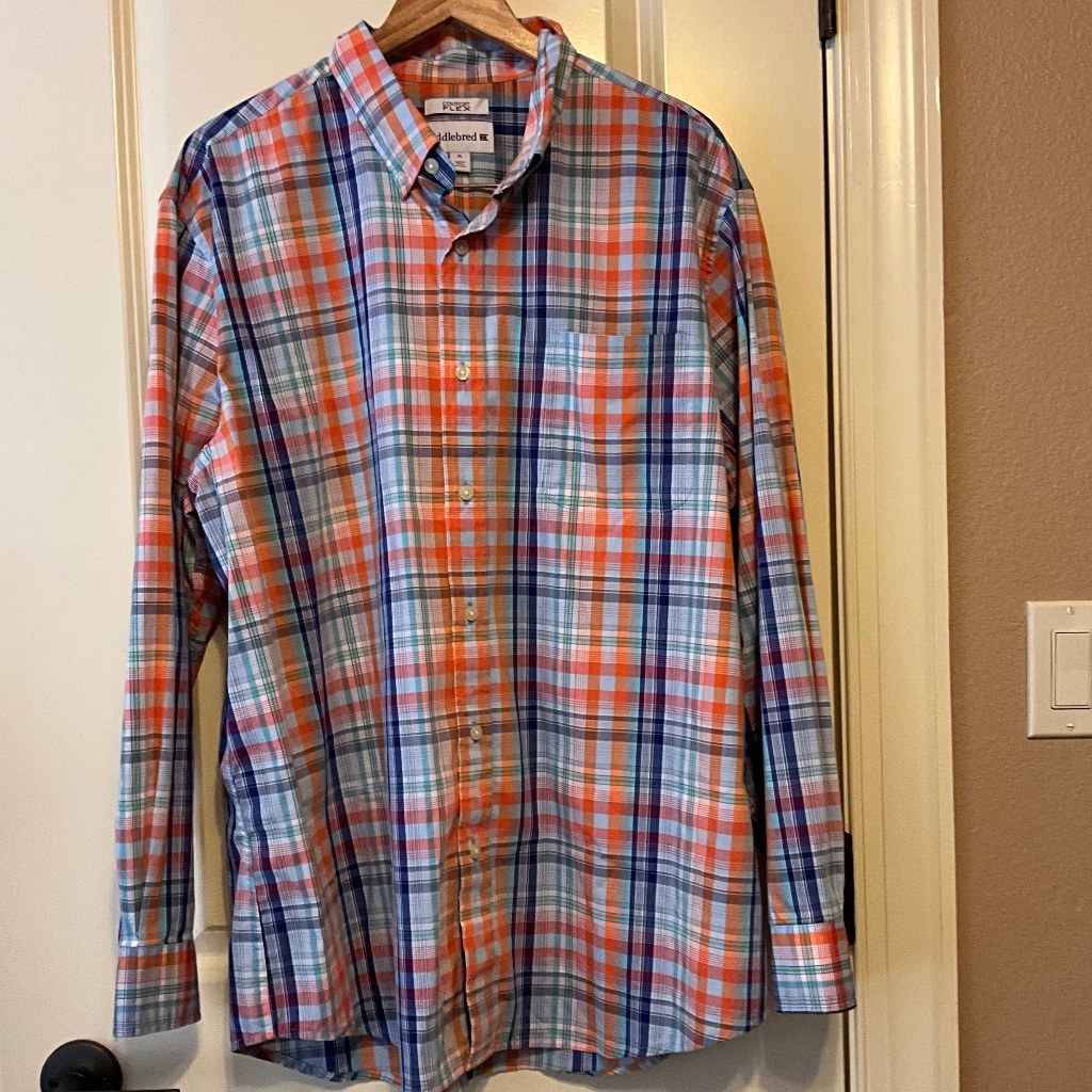 Saddlebred Mens Dress Shirt Size Xl